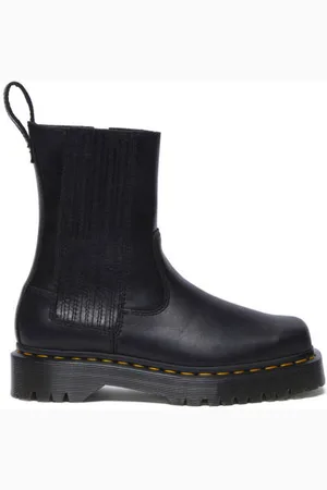 Dr. Martens Amaayah chunky leren enkelboots