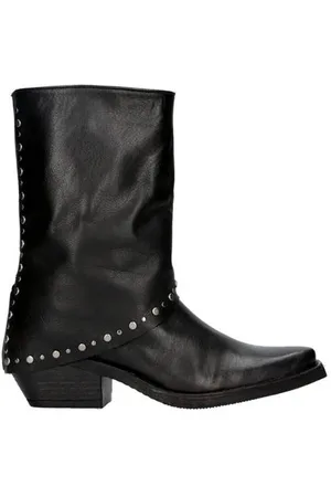 Foot Focus Yentle leren cowboylaarzen met flap
