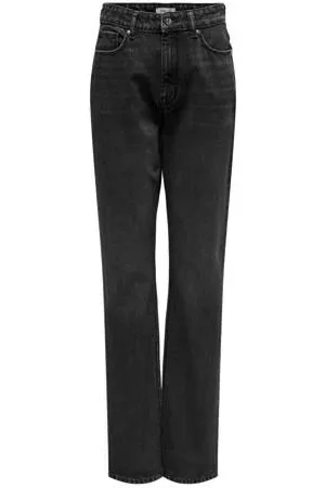 ONLY High waist straight leg jeans ONLBILLIE