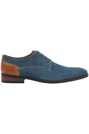 Van Lier Vienna suède veterschoenen