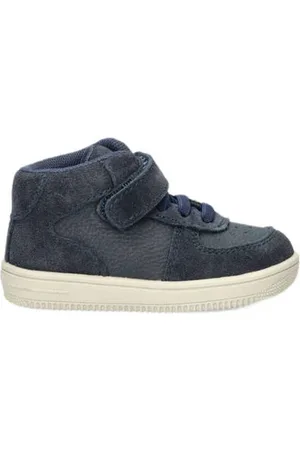 Nelson Suède sneakers donkerblauw