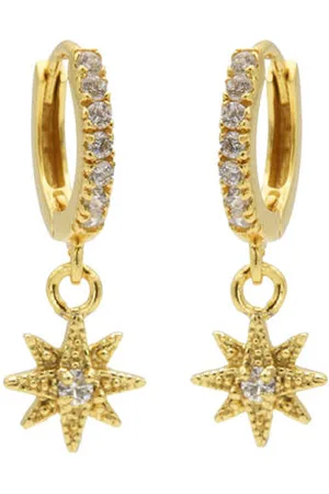 KARMA Jewelry Gold plated oorbellen Bright Morningstar