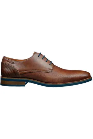 Van Lier Amalfi leren veterschoenen