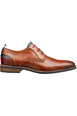 Van Lier Amalfi leren veterschoenen