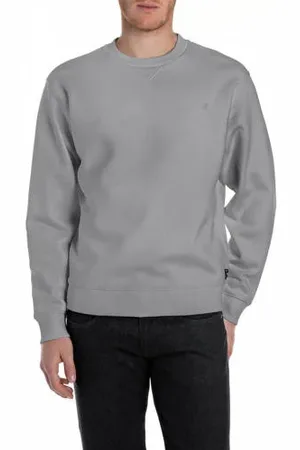 Replay Sweater grijs