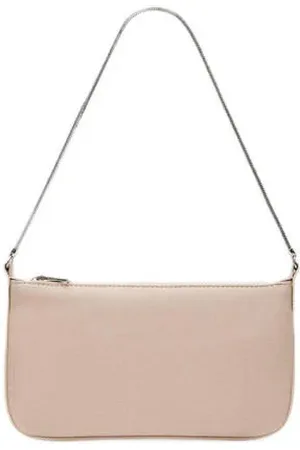 MANGO Mini schoudertas beige