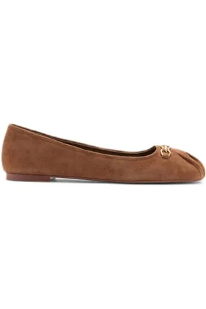 MANGO Suède ballerina