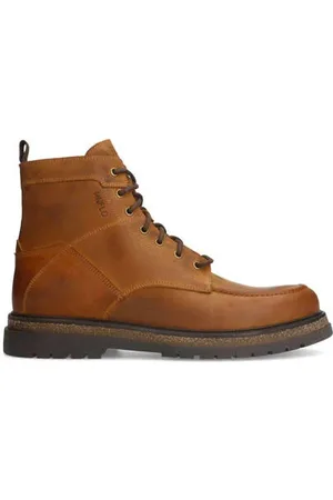 Manfield Leren veterboots