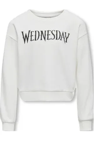 ONLY KIDS GIRL sweater met Wednesday print