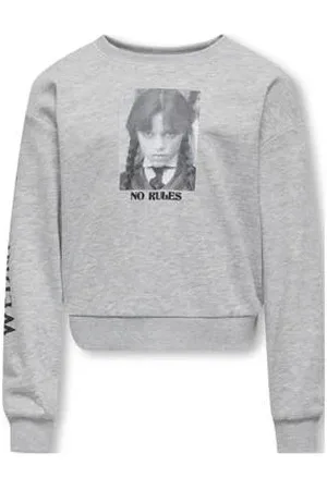 ONLY KIDS GIRL sweater met Wednesday print