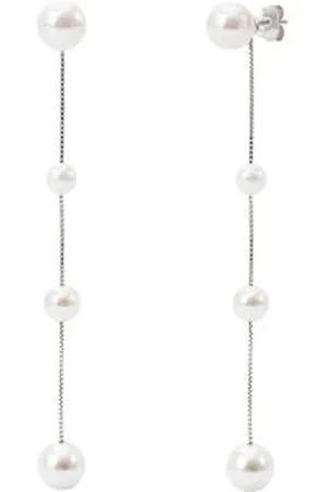 Abrazi Rhodium plated oorbellen Resa