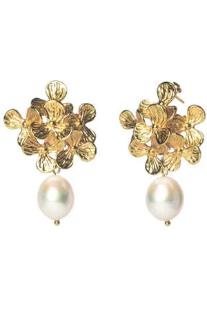 Abrazi Gold plated oorbellen Amaya