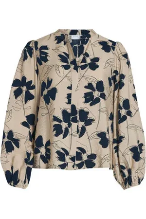 VILA Blouse zand