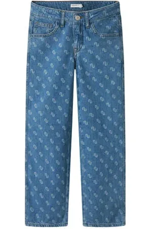 NAME IT KIDS wide leg regular waist jeans