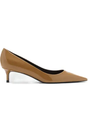 MANGO Lak pumps camel