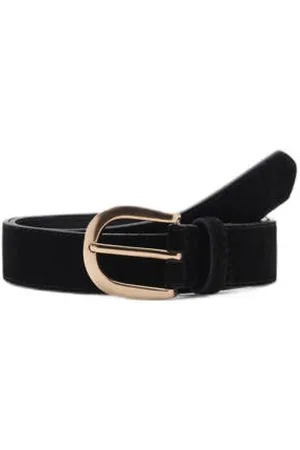 MANGO Suede riem