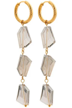 Label Kiki Gold plated oorbellen Rocky Soof Hoops