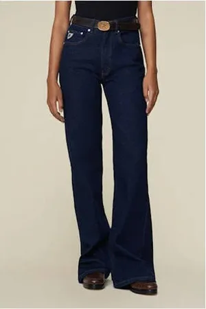 Lois High waist wide leg jeans Rosa