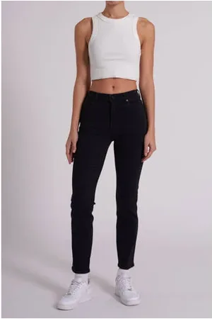 ABrand Regular waist slim fit jeans