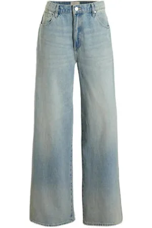 ABrand Regular waist wide leg jeans