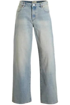 ABrand Regular waist wide leg jeans