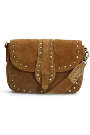Manfield Suede crossbody tas