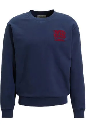 Replay Sweater donkerblauw