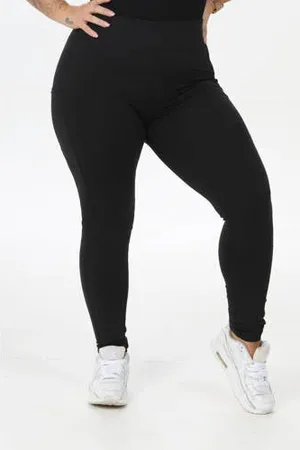 Pamela Mann Plus Size sportlegging met zakken