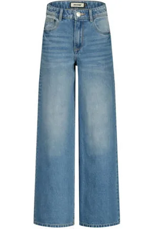 Raizzed Wide leg regular waist jeans medium blue denim