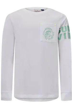 Retour Longsleeve Olaf met tekst wit