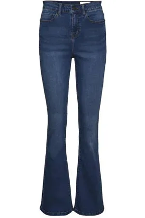 Noisy May High waist flared jeans NMSALLIE