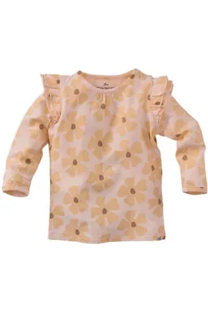Z8 Newborn longsleeve Mirella met bloemenprint