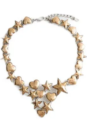 MANGO Ketting goudkleurig