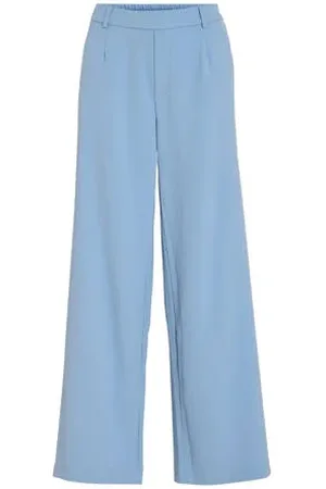 VILA Wide leg high waist casual broek