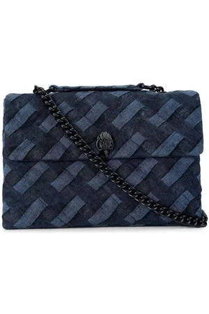 Kurt Geiger Denim schoudertas Kensington Large