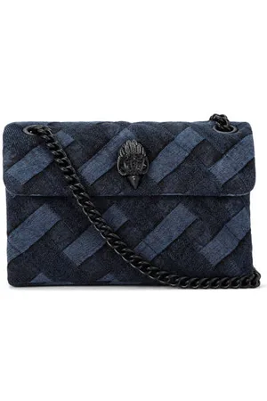 Kurt Geiger Denim crossbody tas Mini Kensington