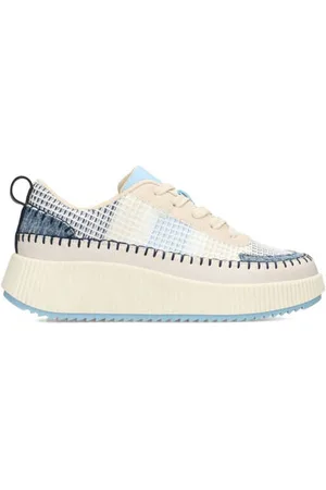 Posh By Poelman Coco sneakers blauw/lichtroze