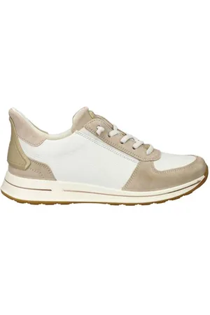 ARA Osaka 2.0 leren sneakers beige/wit