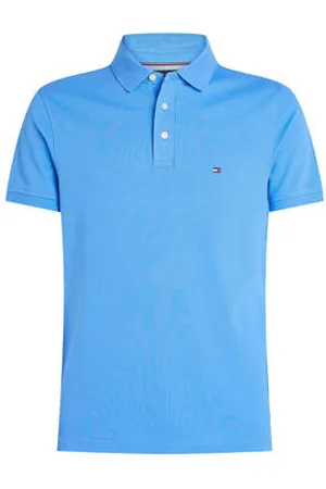 Tommy Hilfiger Slim fit polo 1985 blauw