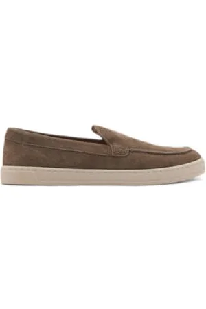 MANGO Suède loafers