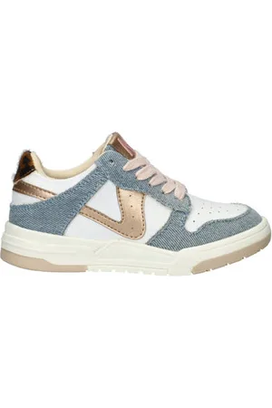 Nelson Sneakers wit/denim