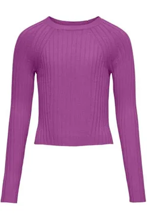 ONLY KIDS GIRL trui rib gebreid