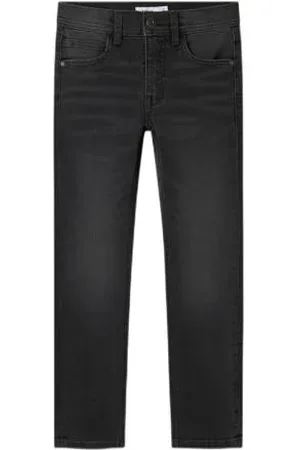NAME IT KIDS slim fit jeans grey denim