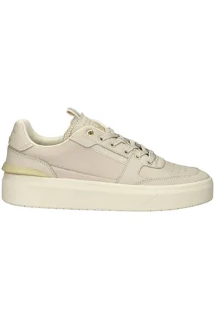 Cruyff Endorsed Tennis leren sneakers beige