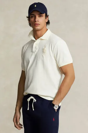 Ralph Lauren Slim polo ecru