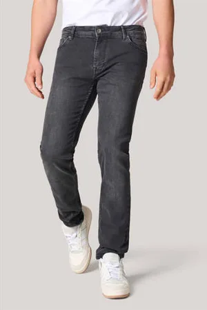 SHOEBY Slim fit jeans L32 zwart