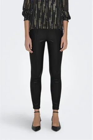 ONLY Imitatieleren skinny legging ONLTEA