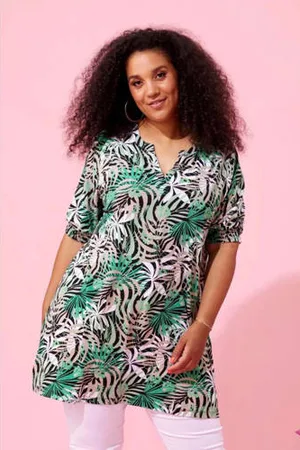 Zhenzi Tuniek met all over print