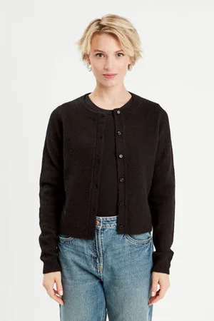 Cache Cache Gebreid vest jet black