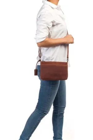 Burkely Leren crossbody tas Antique Avery
